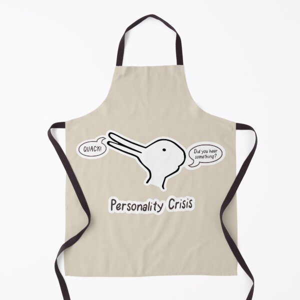 Item preview, Duck-Rabbit - Personality Crisis designed and sold by wearphilosophy.