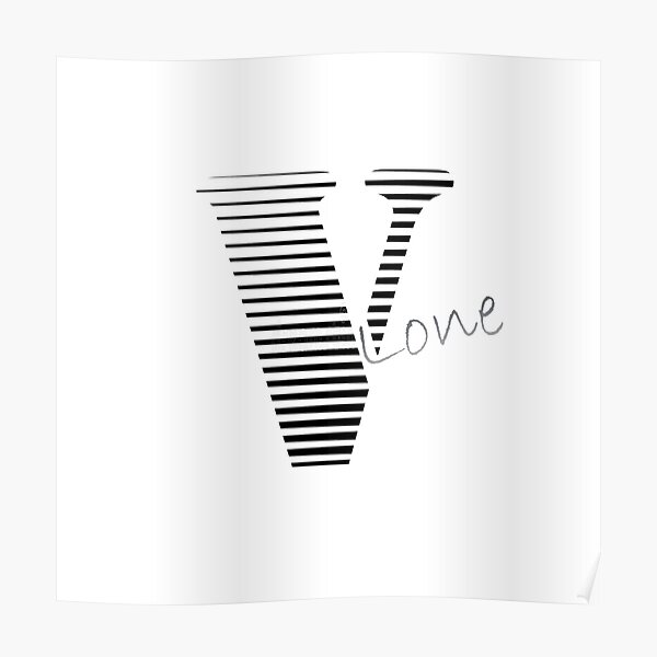 Vlone Shirt Poster By 3homeart Redbubble - vlone hoodie roblox