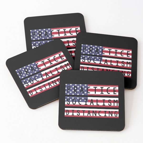 Item preview, PRACTICE SOCIALISM DISTANCING designed and sold by Smart-Bee.