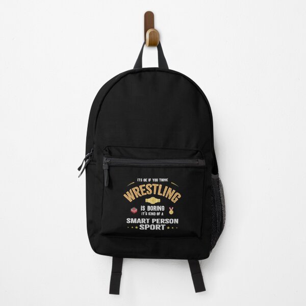 Item preview, OK If You Think Wrestling Is Boring Smart People Sport designed and sold by Orange Pieces.