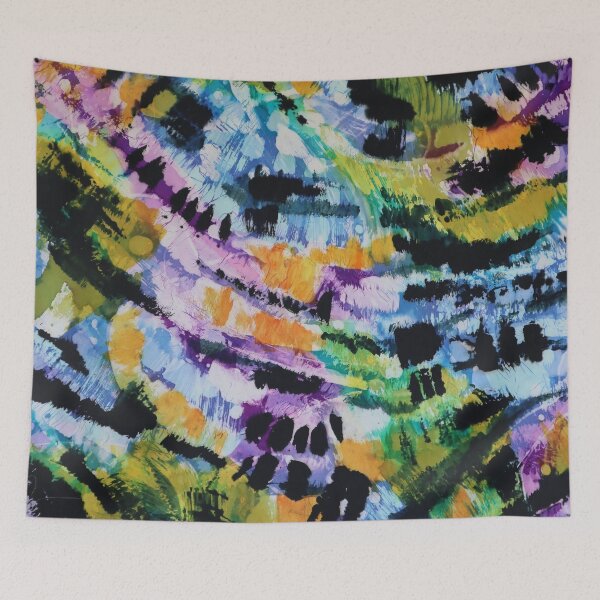 Item preview, Batik Abstract Expressionism designed and sold by Leslie Rogers Todder.