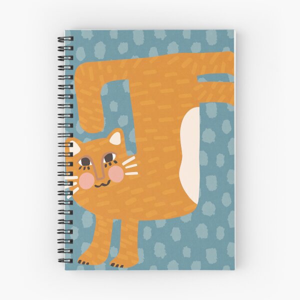 Item preview, ORANGE CAT ABSTRACT designed and sold by Emily Zigo.