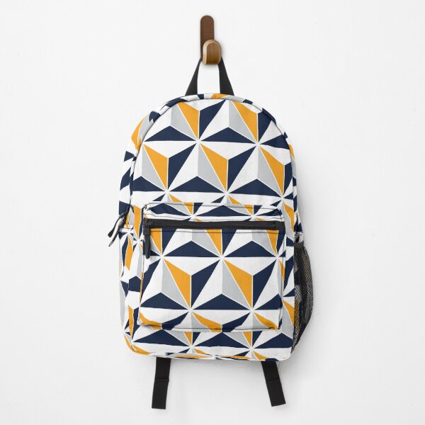 Item preview, Triangle Texture Pattern 003 - Blue Yellow White Gray designed and sold by AmpersandCuster.