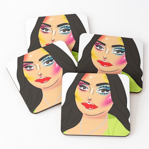 Item preview, Pop Art Makeup Illustration designed and sold by jrdlacrz.