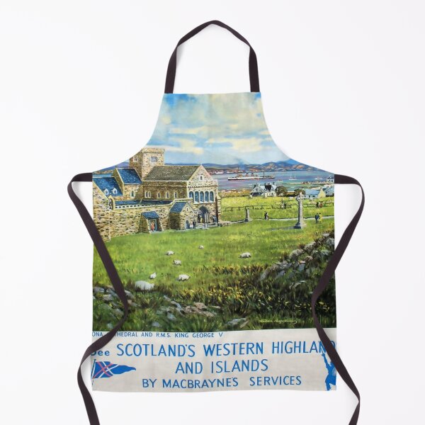 Item preview, Railway Poster Scotland designed and sold by stickart-marek.
