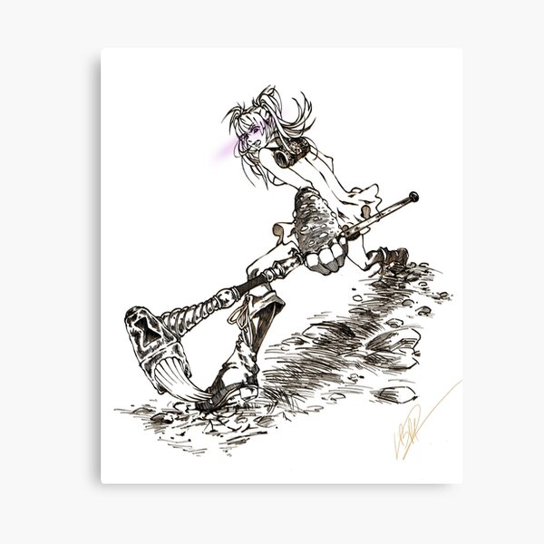 Vista previa del artículo con la obra «Diane», diseñado y vendido por It's Bri.