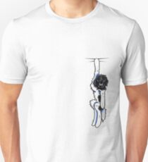 Clingy Landseer Newfie Unisex T-Shirt