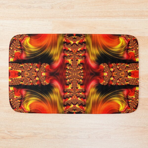 Item preview, Fire Purifying Gold Fractal Abstract designed and sold by Artist4God.