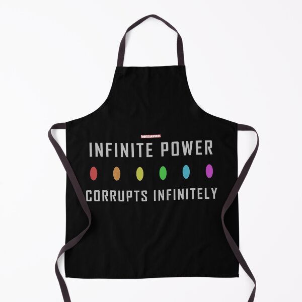 Item preview, Infinity Stones - Infinite Power Corrupts Infinitely designed and sold by Fanboys Anonymous.
