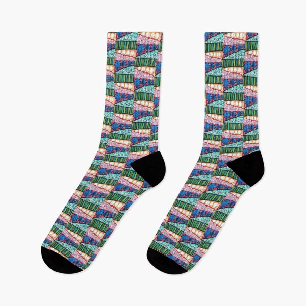 Item preview, Merry Threads Print designed and sold by HollyDFordArt.
