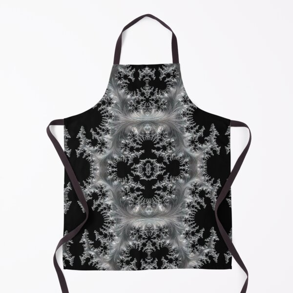 Item preview, Delicate Silver Filigree on Black Fractal Abstract designed and sold by Artist4God.