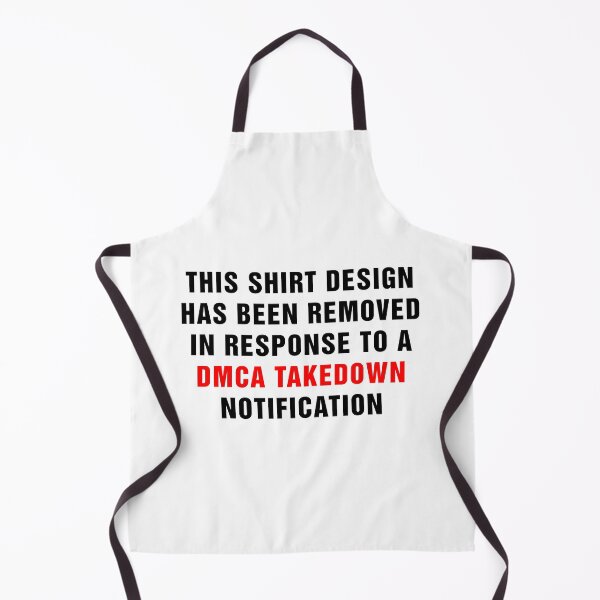 Item preview, DMCA Violation Takedown Notice (Black) designed and sold by Fanboys Anonymous.