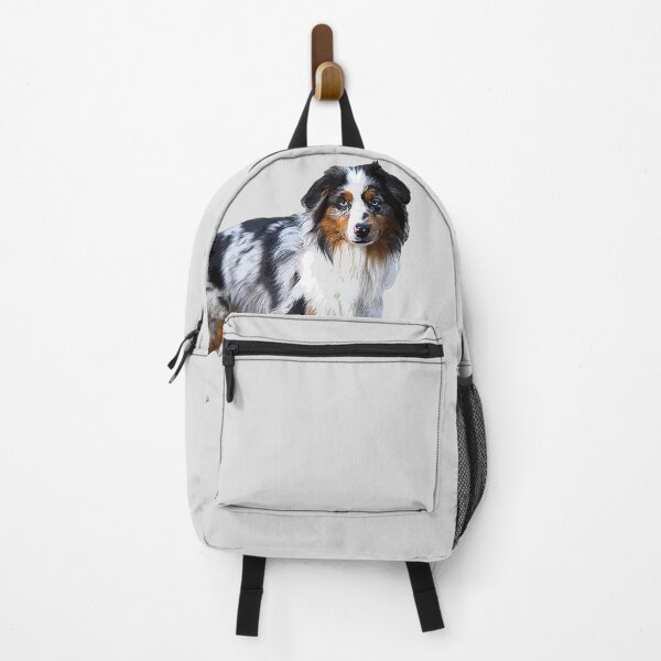 Item preview, Australian Shepherd Merle Puppy Dog designed and sold by ElegantCat.