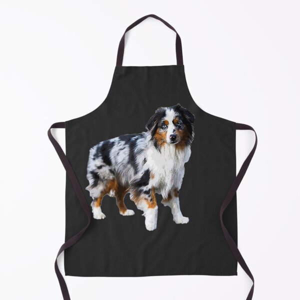 Item preview, Australian Shepherd Merle Puppy Dog designed and sold by ElegantCat.