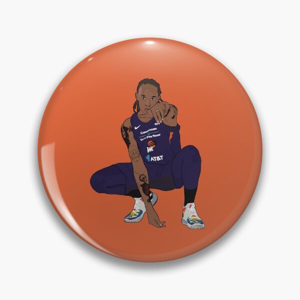 Item preview, Brittney Griner Phoenix Mercury Basketball  designed and sold by Hevding.