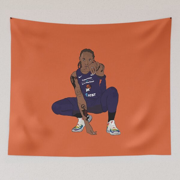 Item preview, Brittney Griner Phoenix Mercury Basketball  designed and sold by Hevding.