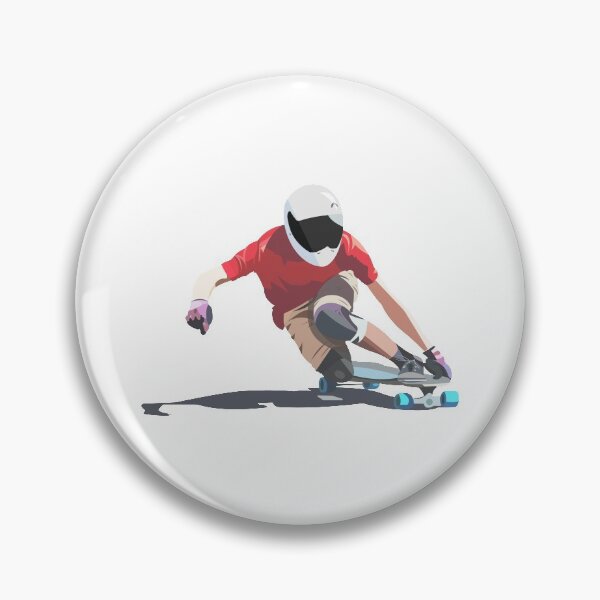 Item preview, Downhill Longboarding - Longboard Skater | Digital Illustration designed and sold by foxleylane.