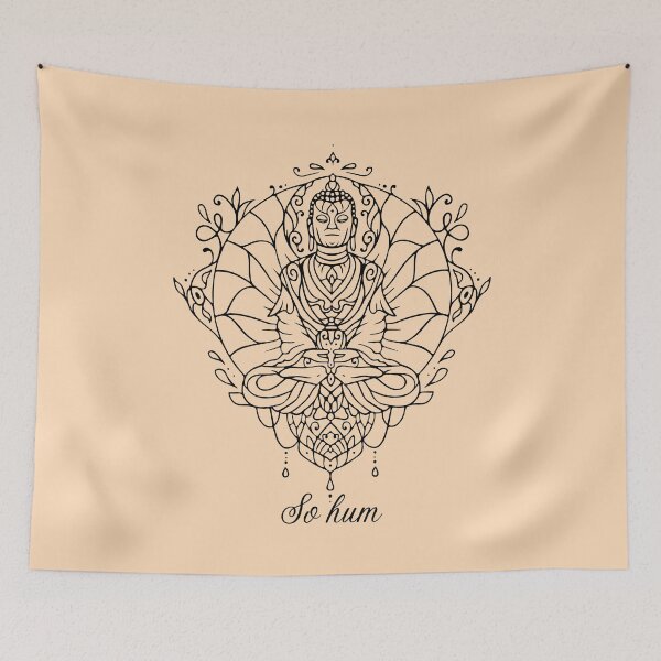 Item preview, So Hum Yoga Meditation Design designed and sold by goodguy53.
