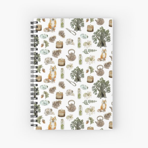 Item preview, Forest Witch Aesthetic Pattern - Wrap Around with White Background designed and sold by Regan Ralston.