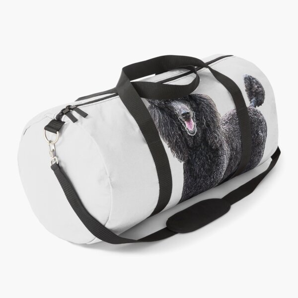 Item preview, Poodle Standard Black Cute elegant puppy dog designed and sold by ElegantCat.