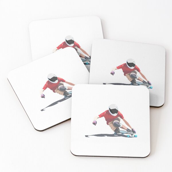 Item preview, Downhill Longboarding - Longboard Skater | Digital Illustration designed and sold by foxleylane.
