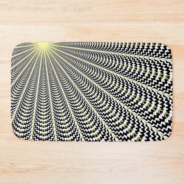 Item preview, Sundazed, All Seeing Sun - Motion Illusion Optical Art designed and sold by imaginachine.