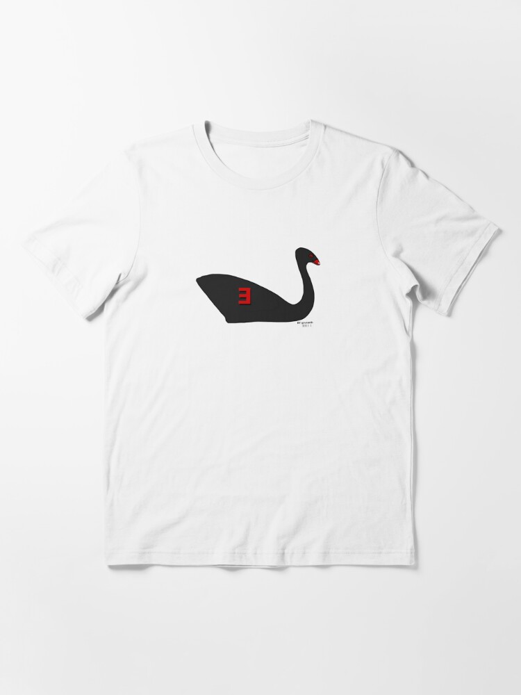 Alternate view of Existential black swan Essential T-Shirt