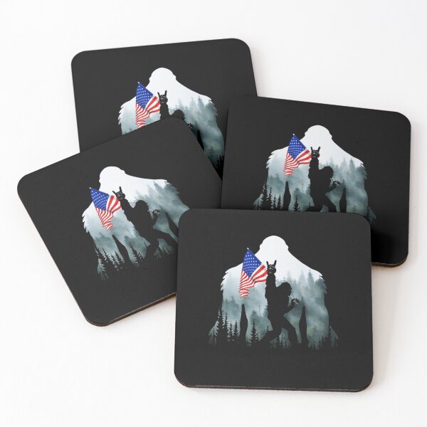 Item preview, Bigfoot Victory American Flag designed and sold by FlynnGallegos.