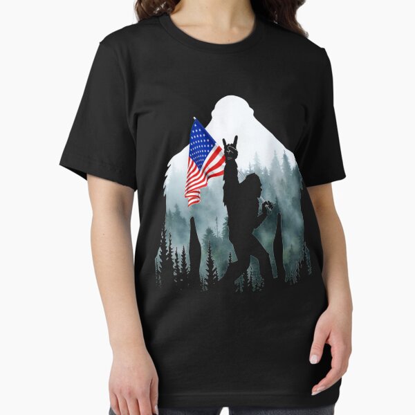 Item preview, Bigfoot Victory American Flag designed and sold by FlynnGallegos.