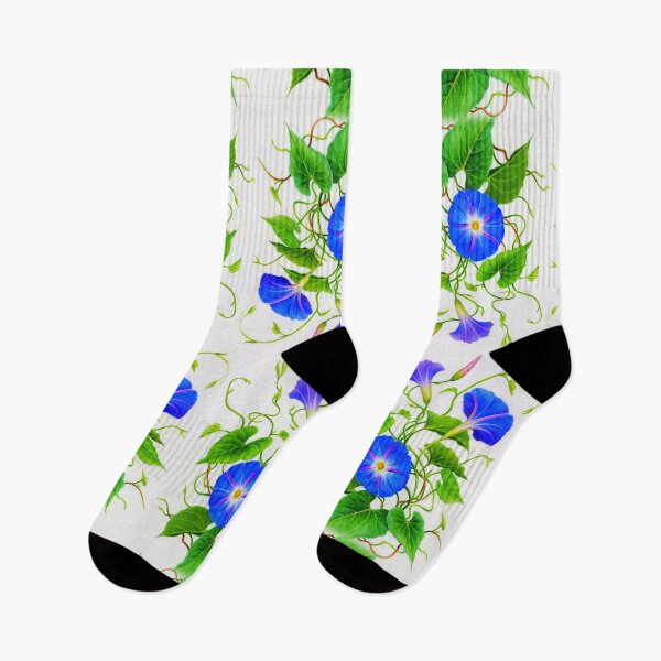 Item preview, Morning Glory floral pattern designed and sold by Red Witch Art.