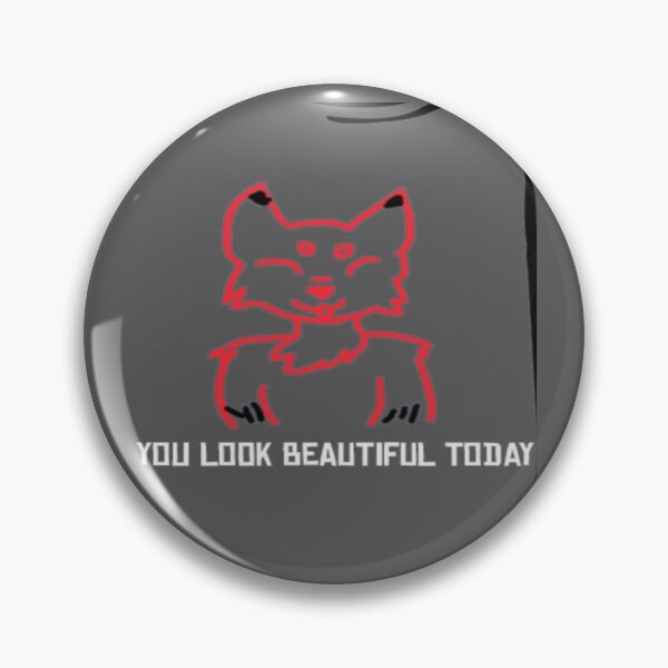 Item preview, you look beautiful today transparent fox designed and sold by MarsEsmeVT.