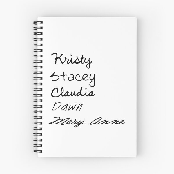 Item preview, Babysitters Club Original Handwriting Signatures Books Netflix BSC designed and sold by spookygals.