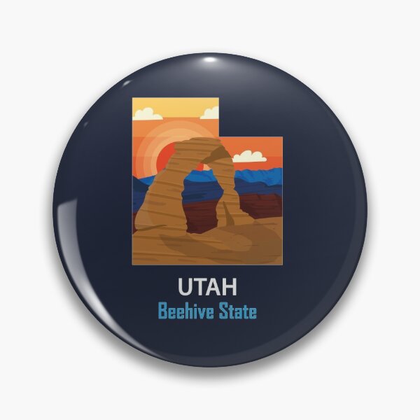 Item preview, Utah - The Beehive State - Bumper Sticker designed and sold by d1mology.
