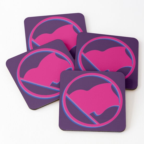 Item preview, Bisexual Pride Anarchist Black Flag Symbol designed and sold by Kole's Designs.
