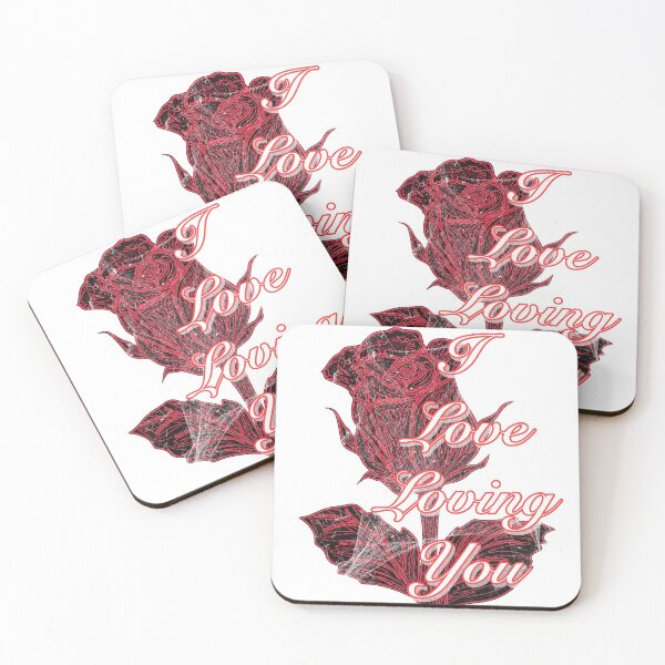 Item preview, I love loving you ( Red Rose Art ) designed and sold by Grafititee.