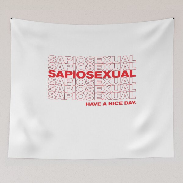 Item preview, Sapiosexual LGBTQ Pride Grocery Bag Thank You designed and sold by goodfriendkyle.