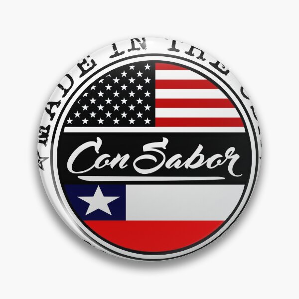 Item preview, Made In The USA Con Sabor Chileno designed and sold by silverbackmerch.