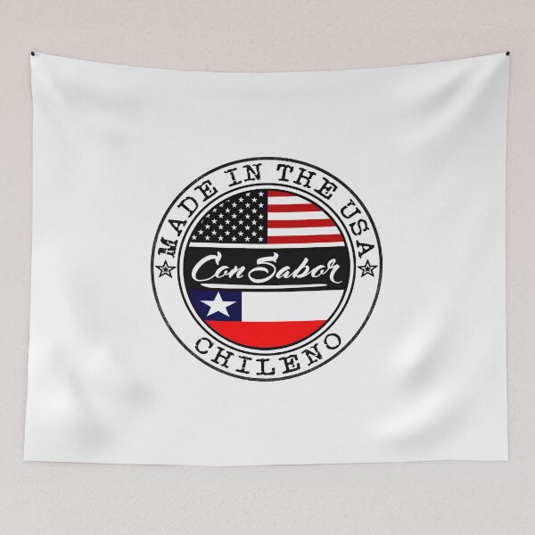 Item preview, Made In The USA Con Sabor Chileno designed and sold by silverbackmerch.