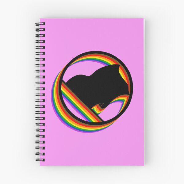 Item preview, Gay Pride Anarchist Black Flag Symbol designed and sold by Kole's Designs.