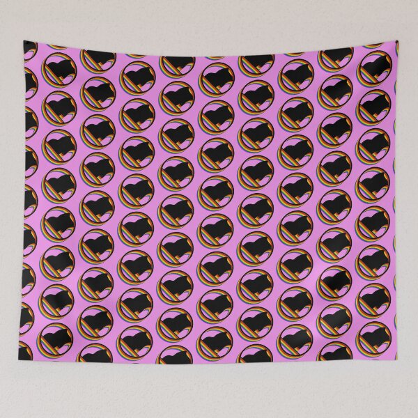 Item preview, Gay Pride Anarchist Black Flag Symbol designed and sold by Kole's Designs.