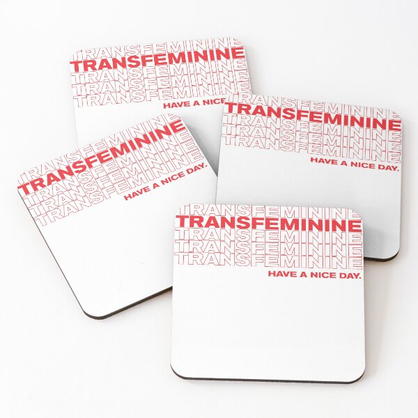 Item preview, Transfeminine LGBTQ Pride Grocery Bag Thank You designed and sold by goodfriendkyle.