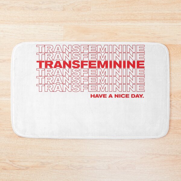 Item preview, Transfeminine LGBTQ Pride Grocery Bag Thank You designed and sold by goodfriendkyle.