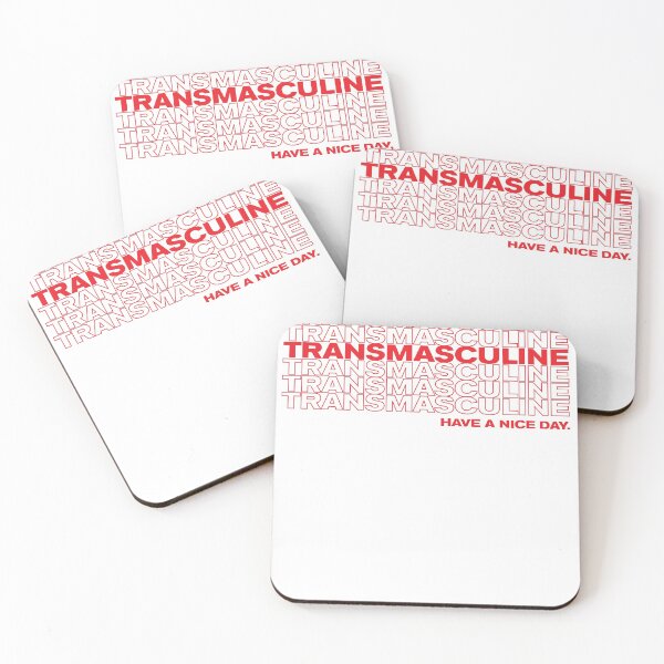 Item preview, Transmasculine LGBTQ Pride Grocery Bag Thank You designed and sold by goodfriendkyle.