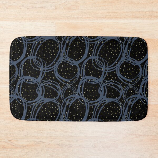 Item preview, Yellow dots and circle pattern designed and sold by Giree07.