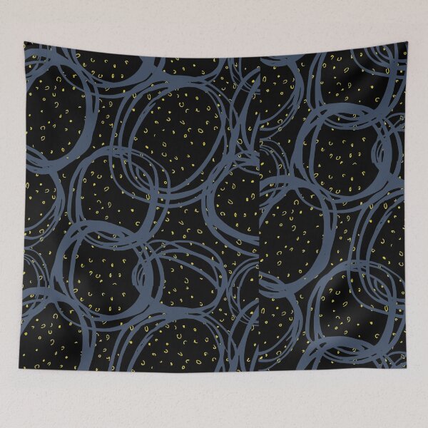 Item preview, Yellow dots and circle pattern designed and sold by Giree07.