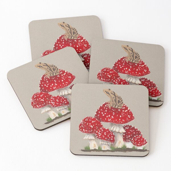 Item preview, Spring Peeper and Mushrooms designed and sold by Peleegirl.
