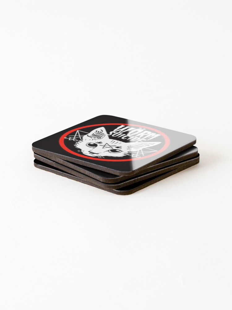 Thumbnail 4 of 5, Coasters (Set of 4), Devil Gato designed and sold by wormsuicide.