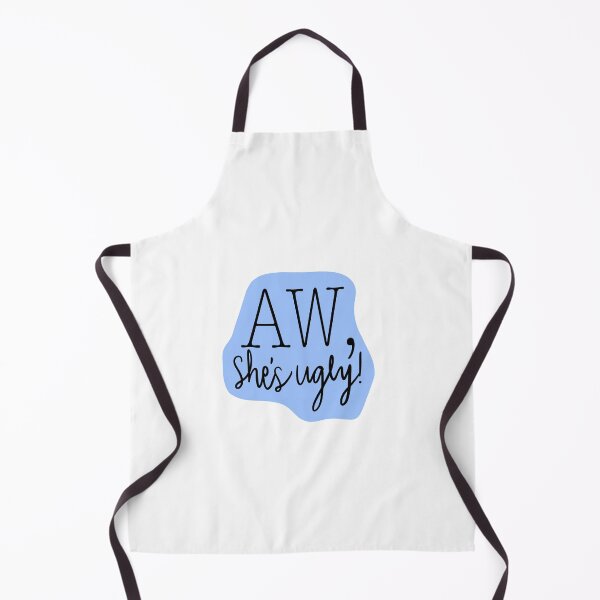 Item preview, Aw, She's Ugly! Blue designed and sold by katieamoon.