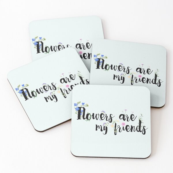Item preview, Flowers are my Friends designed and sold by blue-jay-art.