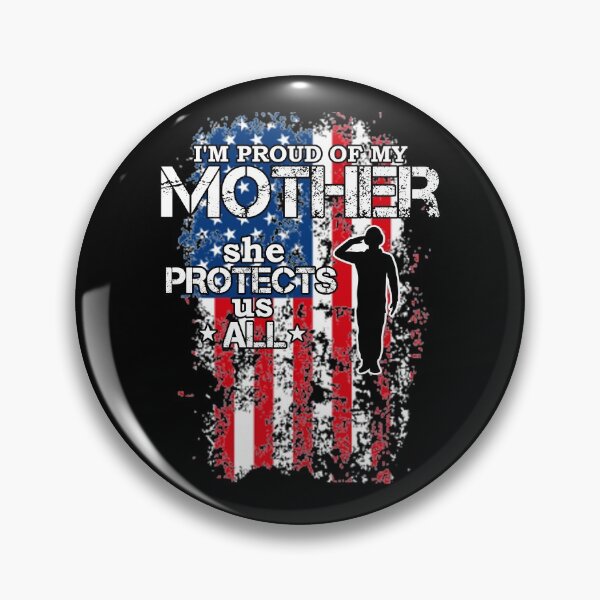 Item preview, Proud My Mother Protects Us All Shirt Military Veteran Gear designed and sold by DynamicDesign.